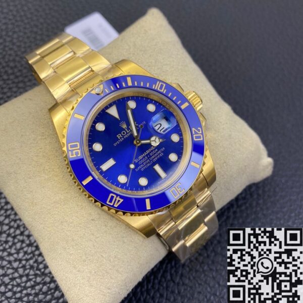 Rolex Submariner Msrp M116618LB-0003 Gold Watch Size 40mm
