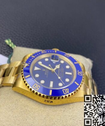 Rolex Submariner Msrp M116618LB-0003 Gold Watch Size 40mm