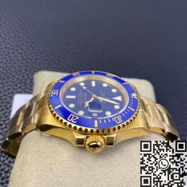 Rolex Submariner Msrp M116618LB-0003 Gold Watch Size 40mm