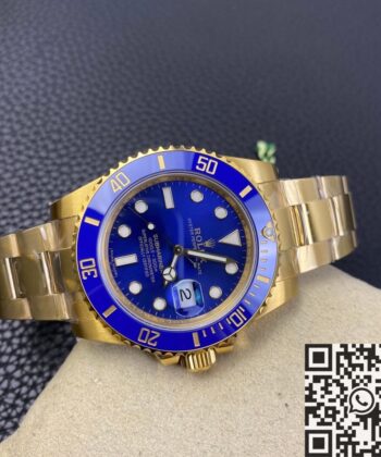 Rolex Submariner Msrp M116618LB-0003 Gold Watch Size 40mm