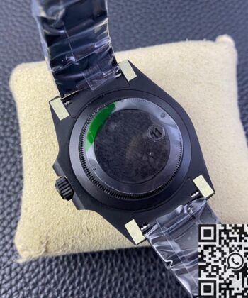 Rolex The Submariner Custom Gradient Green Size 40mm Watch