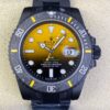 Date Rolex Submariner​ Custom Gradient Yellow Size 40mm Watch