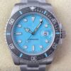 Rolex Men's Submariner​ Custom Tiffany Blue Size 40mm Watch