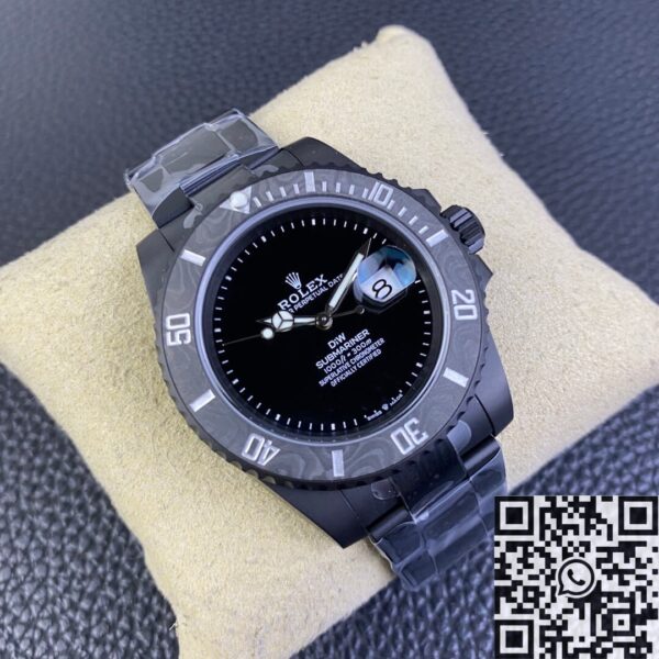 New Rolex Submariner Custom Carbon Fiber Bezel Size 40mm