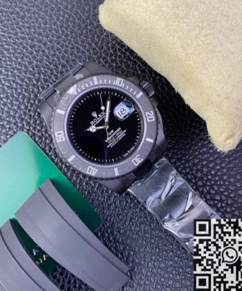 New Rolex Submariner Custom Carbon Fiber Bezel Size 40mm
