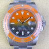 Rolex Watches Submariner Custom Orange Dial Size 40mm
