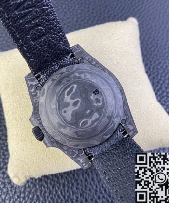 Rolex Submariner Replica Watches Carbon Fiber Case White