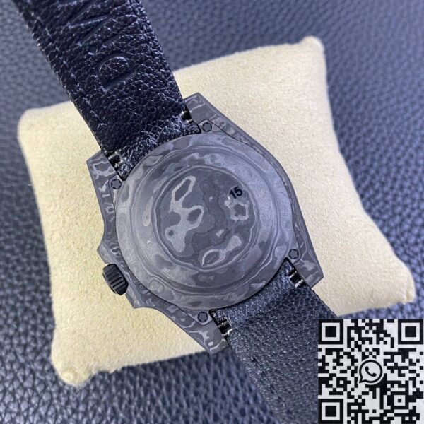 Rolex Submariner Replica Watches Carbon Fiber Case White
