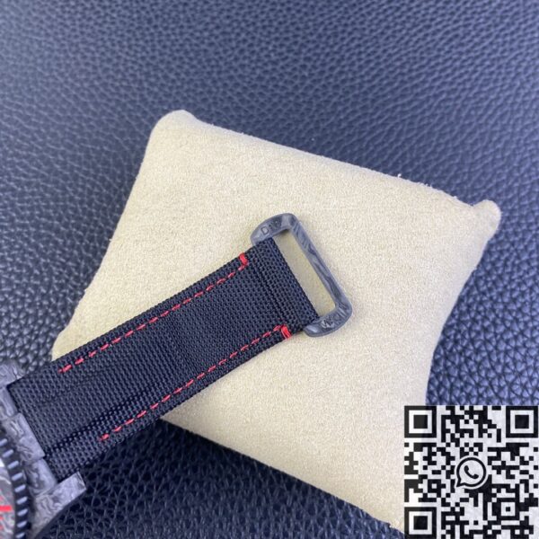 Rolex Submariner Copy Custom Colored Carbon Fiber Case Red