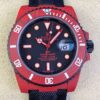 Rolex Submariner Clone​ Custom Red Carbon Fiber Case Watch