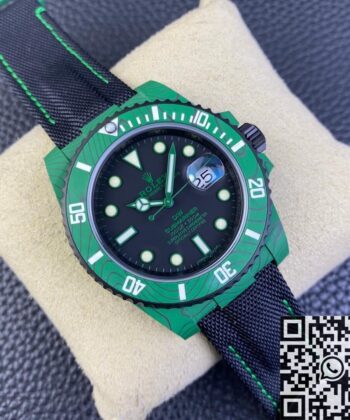 Reproduction Rolex Submariner Colored Carbon Fiber Case