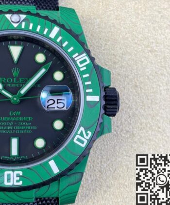 Reproduction Rolex Submariner Colored Carbon Fiber Case