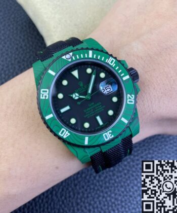Reproduction Rolex Submariner Colored Carbon Fiber Case