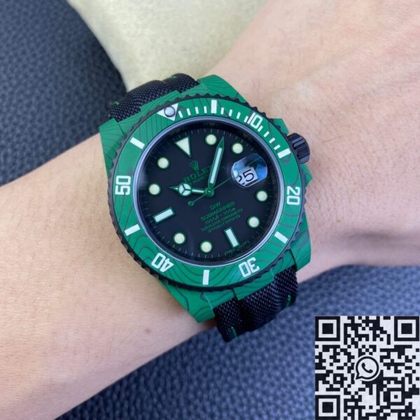 Reproduction Rolex Submariner Colored Carbon Fiber Case