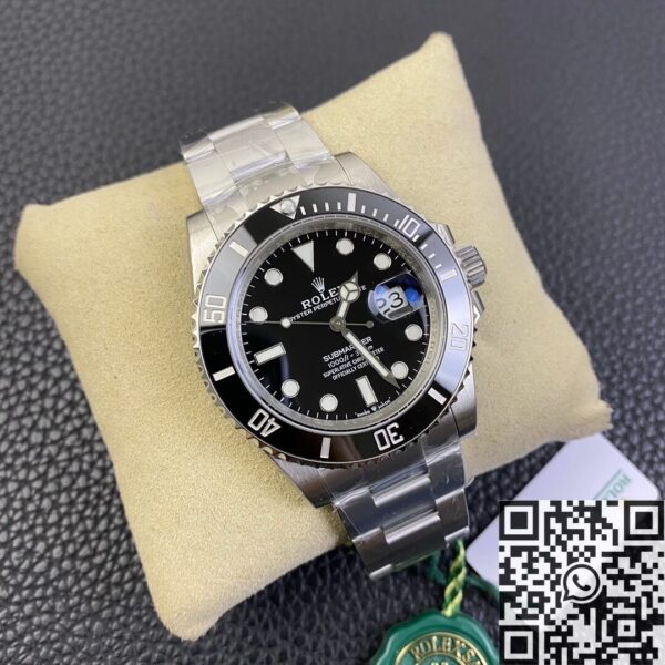 Fake Rolex Submariner Watch M126610LV-0002 Black Dial 41mm