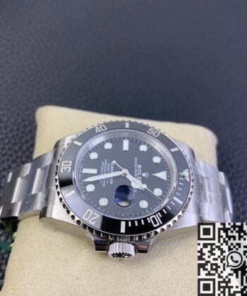 Fake Rolex Submariner Watch M126610LV-0002 Black Dial 41mm