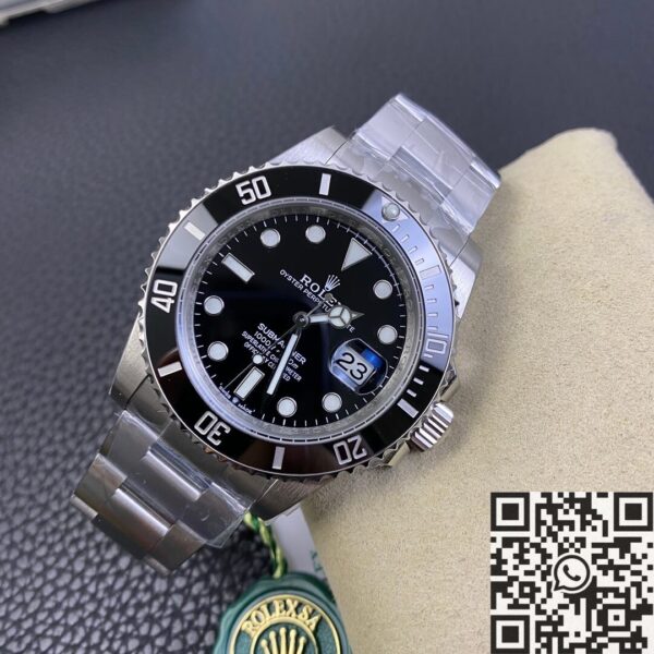 Fake Rolex Submariner Watch M126610LV-0002 Black Dial 41mm