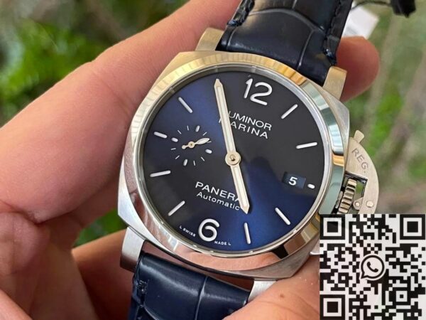 Panerai Luminor Marina PAM1393 Blue Dial Size 42mm Watch