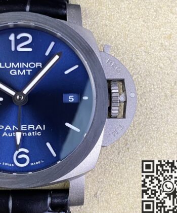 Panerai Luminor Watch GMT PAM01279 Blue Dial Size 42mm