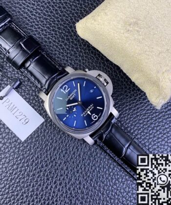 Panerai Luminor Watch GMT PAM01279 Blue Dial Size 42mm