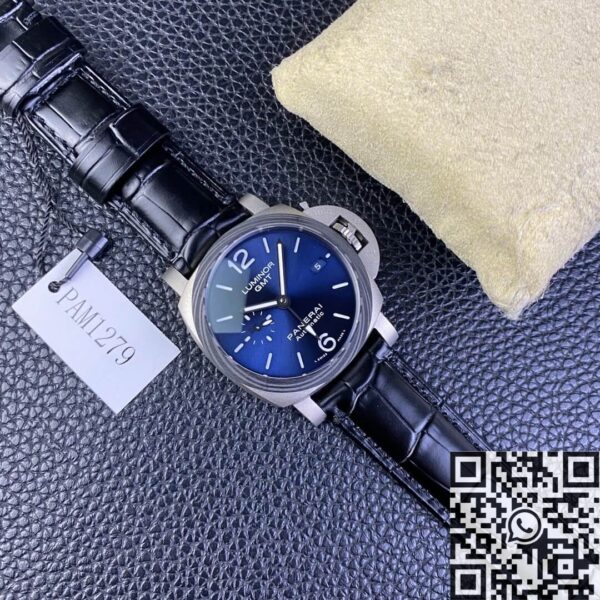Panerai Luminor Watch GMT PAM01279 Blue Dial Size 42mm