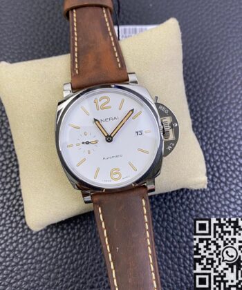 Panerai Luminor Due 42MM PAM01046 White Dial Watch