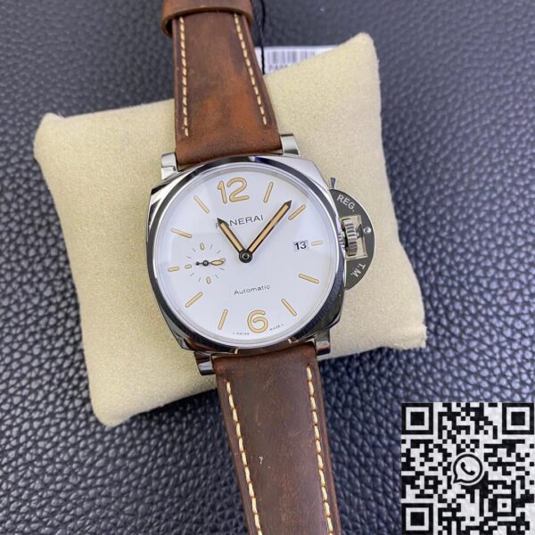Panerai Luminor Due 42MM PAM01046 White Dial Watch