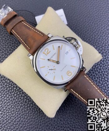 Panerai Luminor Due 42MM PAM01046 White Dial Watch