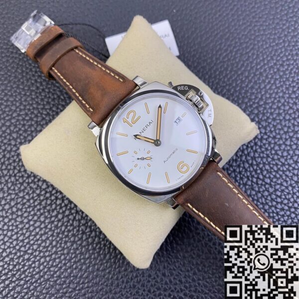 Panerai Luminor Due 42MM PAM01046 White Dial Watch