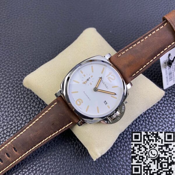 Panerai Luminor Due 42MM PAM01046 White Dial Watch