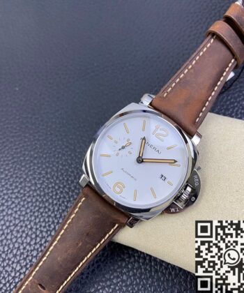 Panerai Luminor Due 42MM PAM01046 White Dial Watch