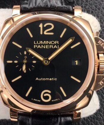 Panerai Luminor Due Watches PAM00908 5NPt Red Gold 42mm