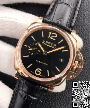 Panerai Luminor Due Watches PAM00908 5NPt Red Gold 42mm