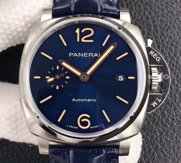 Luminor Due Automatic Panerai PAM00927 Blue Dial 42mm Watch