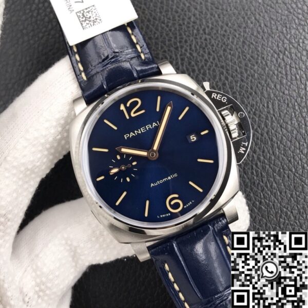 Luminor Due Automatic Panerai PAM00927 Blue Dial 42mm Watch