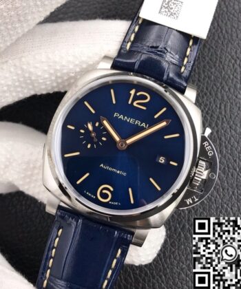 Luminor Due Automatic Panerai PAM00927 Blue Dial 42mm Watch