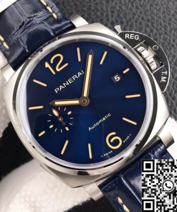 Luminor Due Automatic Panerai PAM00927 Blue Dial 42mm Watch
