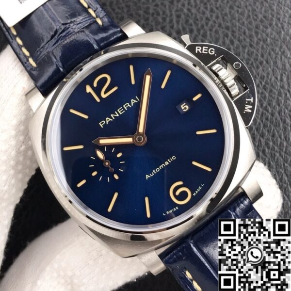 Luminor Due Automatic Panerai PAM00927 Blue Dial 42mm Watch
