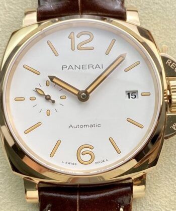 Men's Panerai Luminor​ Due PAM01042 Goldtech™ Red Gold