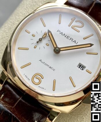 Men's Panerai Luminor​ Due PAM01042 Goldtech™ Red Gold