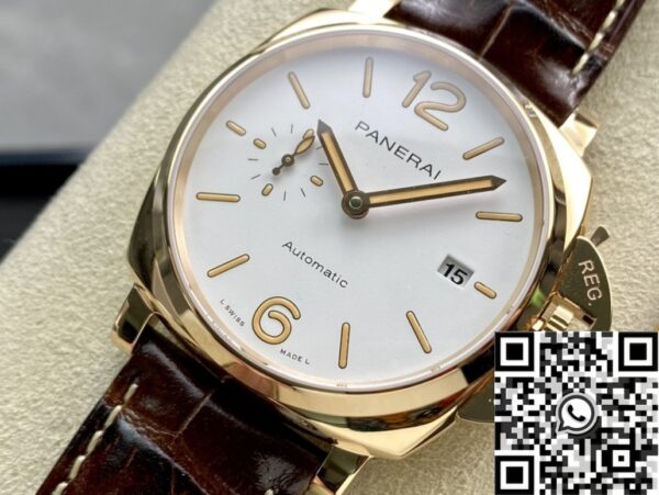Men's Panerai Luminor​ Due PAM01042 Goldtech™ Red Gold