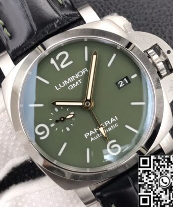 VS Panerai Luminor GMT PAM1056 Green Dial Size 44mm Watch