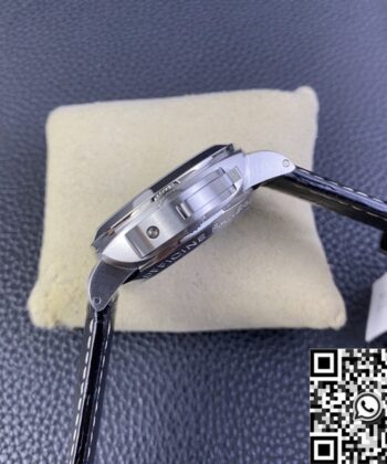 Panerai Luminor Replica Watch PAM312 Black Leather Strap