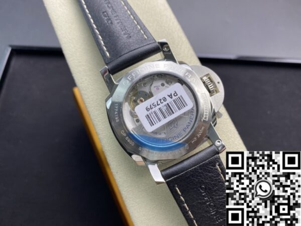 Panerai Luminor Knock Off PAM359 Black Leather Strap 44mm