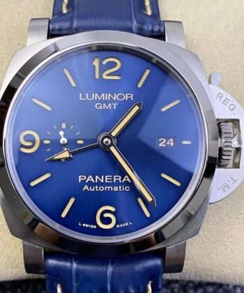 Luminor GMT Panerai PAM01033 Blue Dial Size 44mm VS Factory