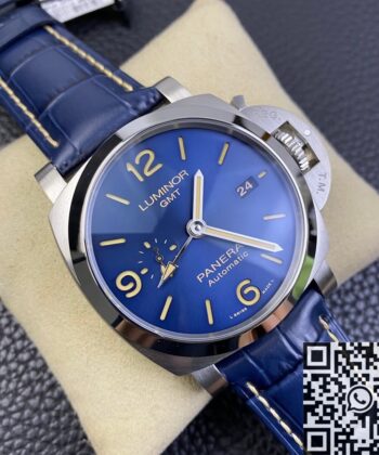 Luminor GMT Panerai PAM01033 Blue Dial Size 44mm VS Factory