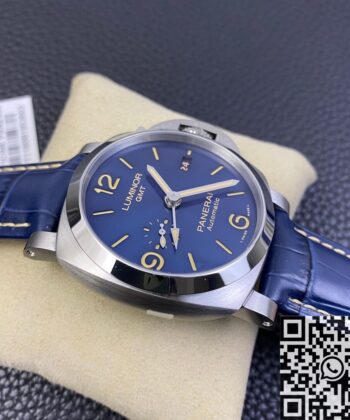 Luminor GMT Panerai PAM01033 Blue Dial Size 44mm VS Factory