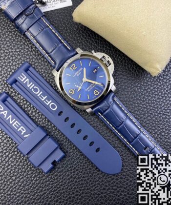 Luminor GMT Panerai PAM01033 Blue Dial Size 44mm VS Factory