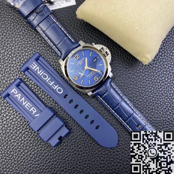 Luminor GMT Panerai PAM01033 Blue Dial Size 44mm VS Factory