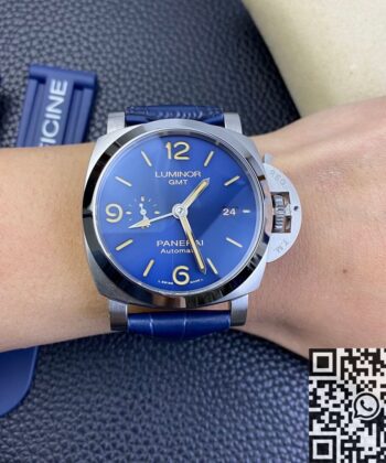 Luminor GMT Panerai PAM01033 Blue Dial Size 44mm VS Factory